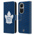 NHL Toronto Maple Leafs Net Pattern Leather Book Wallet Case Cover For OPPO Reno10 5G / Reno10 Pro 5G