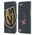 NHL Vegas Golden Knights Oversized Leather Book Wallet Case Cover For Apple iPod Touch 5G 5th Gen