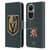 NHL Vegas Golden Knights Plain Leather Book Wallet Case Cover For OPPO Reno10 5G / Reno10 Pro 5G