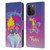 Trolls 3: Band Together Art Sisterhood Leather Book Wallet Case Cover For Apple iPhone 15 Pro