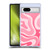 Kierkegaard Design Studio Art Modern Liquid Swirl Candy Pink Soft Gel Case for Google Pixel 7a