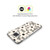 Kierkegaard Design Studio Retro Abstract Patterns Daisy Black Cream Dots Check Soft Gel Case for Motorola Moto G53 5G