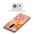 Kierkegaard Design Studio Retro Abstract Patterns Pink Orange Thulian Flowers Soft Gel Case for Google Pixel 7a