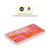 Kierkegaard Design Studio Retro Abstract Patterns Hot Pink Orange Swirl Soft Gel Case for OPPO Reno10 5G / Reno10 Pro 5G