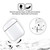 Bored of Directors Graphic Art APE #5057 Clear Hard Crystal Cover Case for Apple AirPods 3 3rd Gen Charging Case