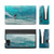 Dave Loblaw Sea 2 Shark Surfer Vinyl Sticker Skin Decal Cover for Nintendo Switch Bundle
