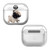 Animal Club International Faces Pug Clear Hard Crystal Cover Case for Apple AirPods 3 3rd Gen Charging Case