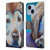 Jody Wright Dog And Cat Collection A Little Rest & Relaxation Leather Book Wallet Case Cover For Apple iPhone 14 Plus