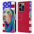 Jody Wright Dog And Cat Collection US Flag Leather Book Wallet Case Cover For Apple iPhone 14 Pro