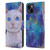 Jody Wright Dog And Cat Collection Pretty Blue Eyes Leather Book Wallet Case Cover For Apple iPhone 15