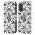 Episodic Drawing Pattern Flash Tattoo Leather Book Wallet Case Cover For Motorola Moto G82 5G