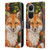 Kayomi Harai Animals And Fantasy Fox With Autumn Leaves Leather Book Wallet Case Cover For OPPO Reno10 5G / Reno10 Pro 5G