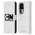 Cartoon Network Logo Plain Leather Book Wallet Case Cover For OPPO Reno10 Pro+