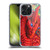 Carla Morrow Dragons Red Autumn Dragon Soft Gel Case for Apple iPhone 15 Pro Max
