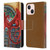 Carla Morrow Dragons Gateway Of Knowledge Leather Book Wallet Case Cover For Apple iPhone 13 Mini