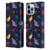 Carla Morrow Patterns Colorful Space Dice Leather Book Wallet Case Cover For Apple iPhone 13 Pro Max