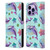Carla Morrow Patterns Whale And Starfish Leather Book Wallet Case Cover For Apple iPhone 14 Pro Max