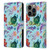 Carla Morrow Patterns Sea Life Leather Book Wallet Case Cover For Apple iPhone 14 Pro