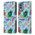 Carla Morrow Patterns Sea Life Leather Book Wallet Case Cover For Nokia X30