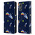 Carla Morrow Patterns Rocketship Leather Book Wallet Case Cover For OPPO A17