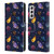Carla Morrow Patterns Colorful Space Dice Leather Book Wallet Case Cover For Samsung Galaxy S21 5G
