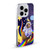 Carla Morrow Rainbow Animals Capybara Sitting On A Moon Soft Gel Case for Apple iPhone 15 Pro & MagSafe