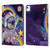Carla Morrow Rainbow Animals Koala In Space Leather Book Wallet Case Cover For Apple iPad Air 2020 / 2022