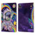 Carla Morrow Rainbow Animals Koala In Space Leather Book Wallet Case Cover For Apple iPad Pro 11 2020 / 2021 / 2022