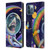 Carla Morrow Rainbow Animals Shark & Fish In Space Leather Book Wallet Case Cover For Apple iPhone 12 Pro Max