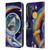 Carla Morrow Rainbow Animals Shark & Fish In Space Leather Book Wallet Case Cover For Motorola Moto G82 5G