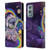 Carla Morrow Rainbow Animals Koala In Space Leather Book Wallet Case Cover For OnePlus 9