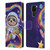 Carla Morrow Rainbow Animals Sloth Wearing A Space Suit Leather Book Wallet Case Cover For Xiaomi Redmi Note 9 / Redmi 10X 4G