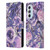 Ninola Lilac Floral Pastel Peony Roses Leather Book Wallet Case Cover For Motorola Edge X30