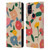 Ninola Nature Bold Scandi Flowers Leather Book Wallet Case Cover For OnePlus Nord N10 5G