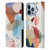 Ninola Pattern Abstract Pastel Leather Book Wallet Case Cover For Apple iPhone 13 Pro