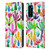 Ninola Summer Patterns Palms Garden Leather Book Wallet Case Cover For Huawei P40 5G