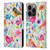 Ninola Summer Patterns Whimsical Birds Leather Book Wallet Case Cover For Apple iPhone 14 Pro