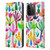 Ninola Summer Patterns Palms Garden Leather Book Wallet Case Cover For Apple iPhone 15 Pro