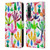Ninola Summer Patterns Palms Garden Leather Book Wallet Case Cover For Sony Xperia 5 IV