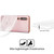 Anis Illustration Flower Pattern 2 Pink Soft Gel Case for Xiaomi Redmi Note 9T 5G