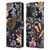 Ninola Wild Grasses Black Leather Book Wallet Case Cover For OnePlus 10 Pro