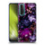 Anis Illustration Graphics Floral Chaos Purple Soft Gel Case for Huawei P Smart (2021)