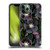 Anis Illustration Graphics Dark Flowers Soft Gel Case for Apple iPhone 11 Pro