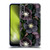 Anis Illustration Graphics Dark Flowers Soft Gel Case for LG K22