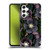 Anis Illustration Graphics Dark Flowers Soft Gel Case for Samsung Galaxy A54 5G