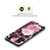 Anis Illustration Graphics Floral Chaos Dark Pink Soft Gel Case for Samsung Galaxy S22 Ultra 5G