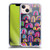 Ninola Summer Patterns Rainbows Navy Soft Gel Case for Apple iPhone 13