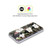 Anis Illustration Magnolias Pattern Black Soft Gel Case for Nokia C21