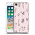 Anis Illustration Wildflowers Light Pink Soft Gel Case for Apple iPhone 7 / 8 / SE 2020 & 2022