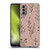 Anis Illustration Wildflowers Blush Pink Soft Gel Case for Motorola Moto G60 / Moto G40 Fusion